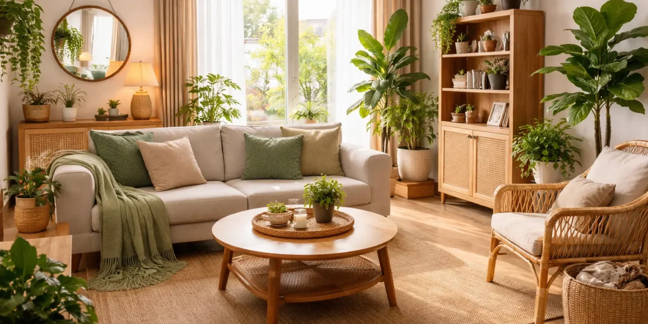Eco-Friendly & Nature-Inspired Interiors