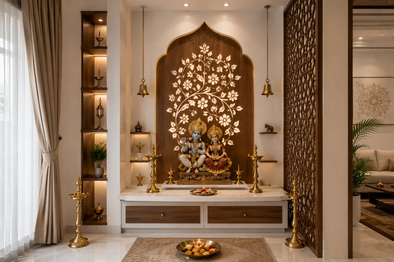 Enhanced Pooja Room