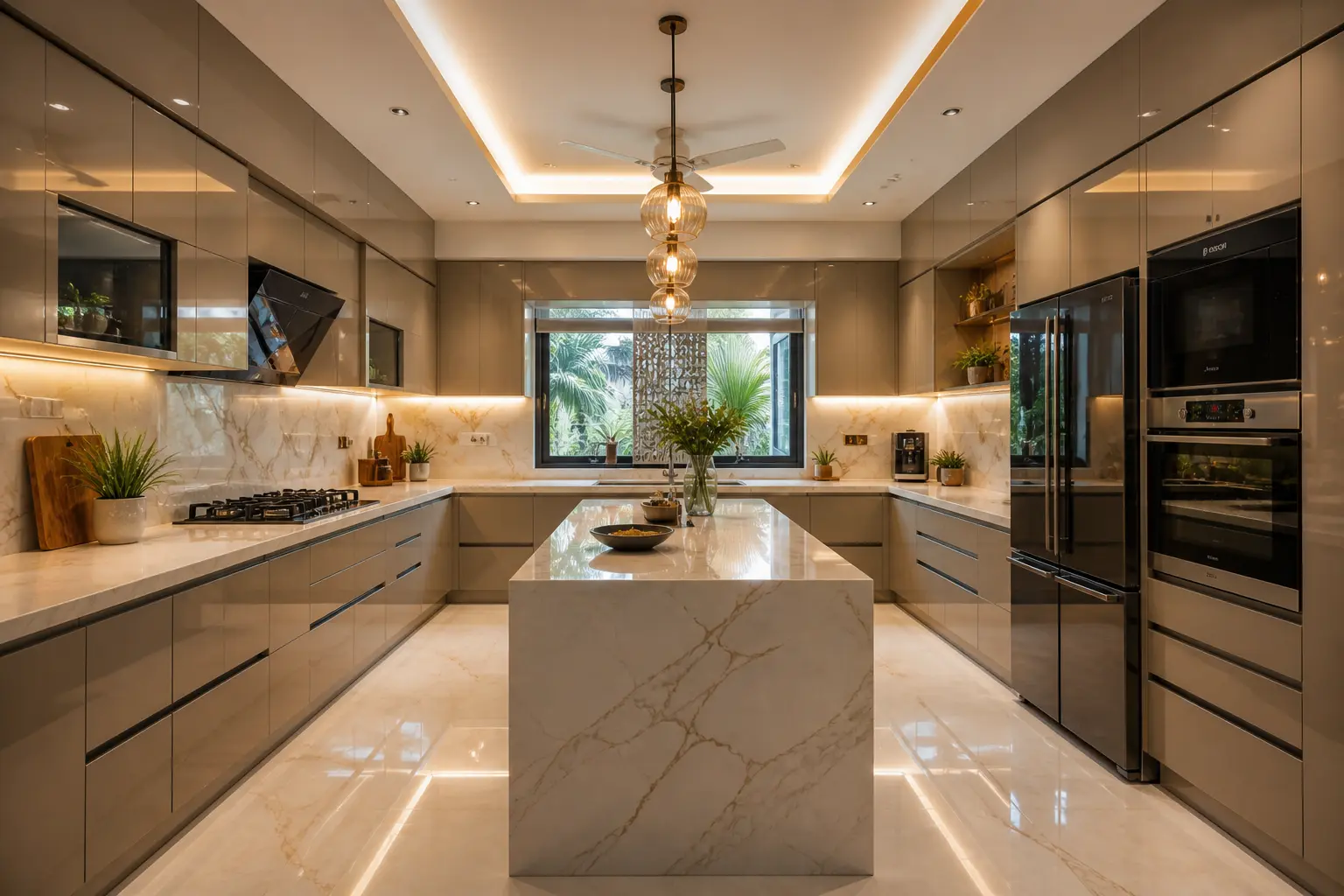 Smart modular kitchen design