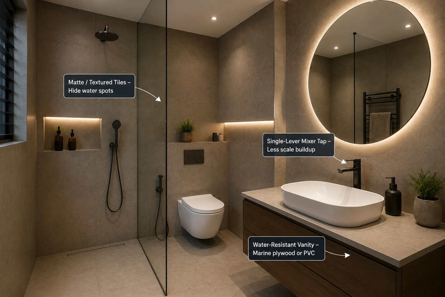 Bathroom Design Practical Upgrades